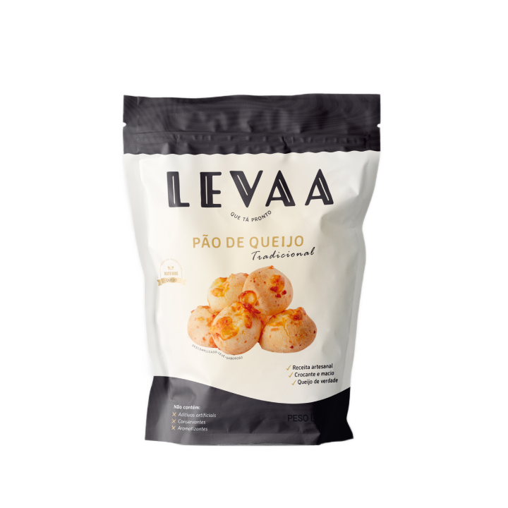 P&atilde;o de Queijo Premium Cong  350g - Levaa